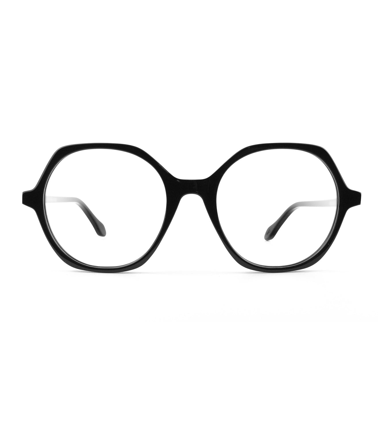 Germano Gambini Women Black Geometric Optical Frame