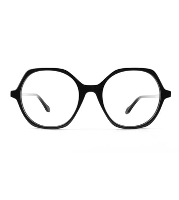 Germano Gambini Women Black Geometric Optical Frame