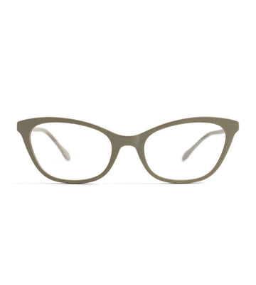 Germano Gambini Women Taupe CatEye Optical Frame