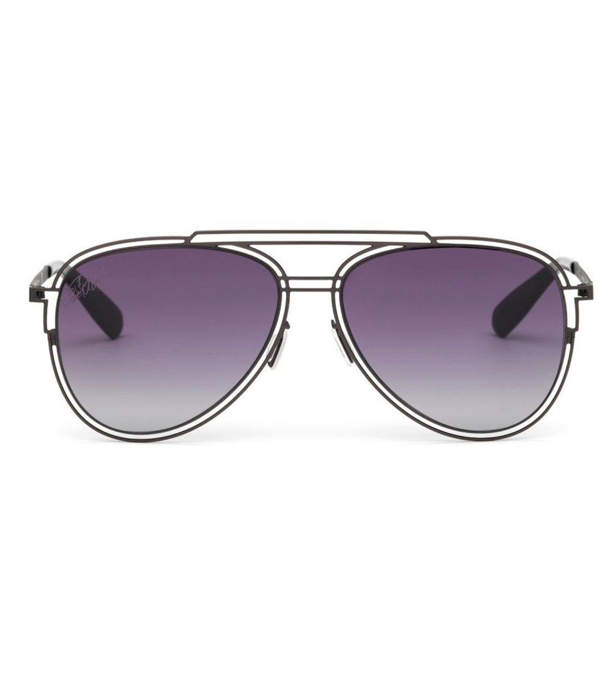 CR7 Men's Blue Aviator Sunglasses-zoom-1