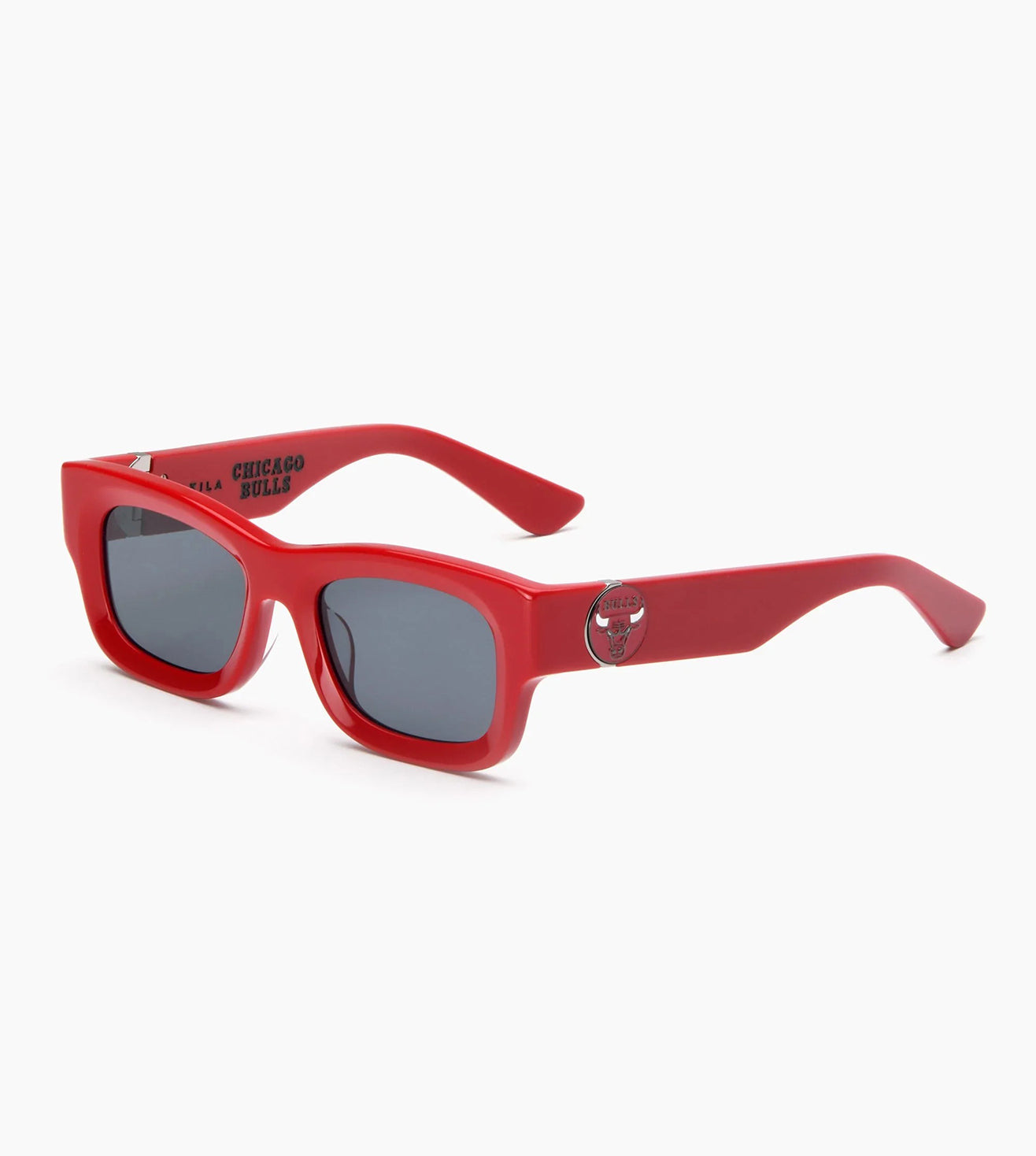 Akila Unisex Red Rectangular Sunglasses-zoom-2