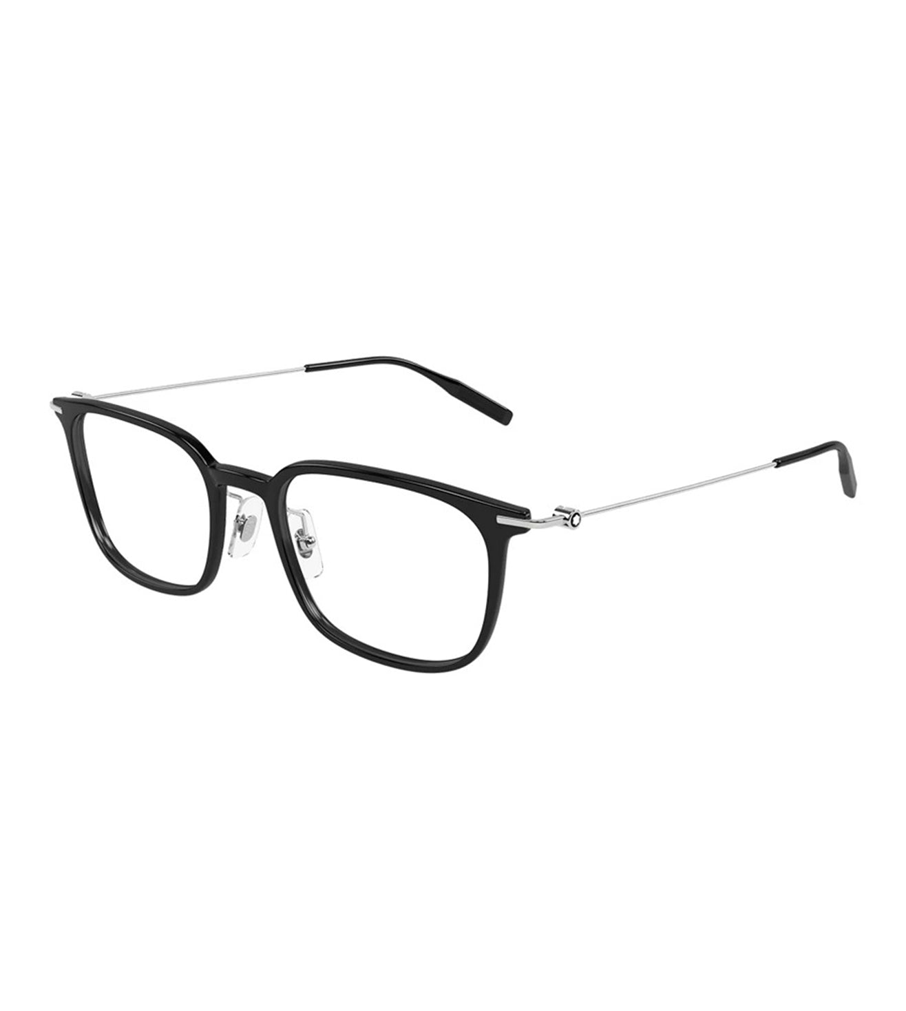 Montblanc Men's Black Square Optical Frames