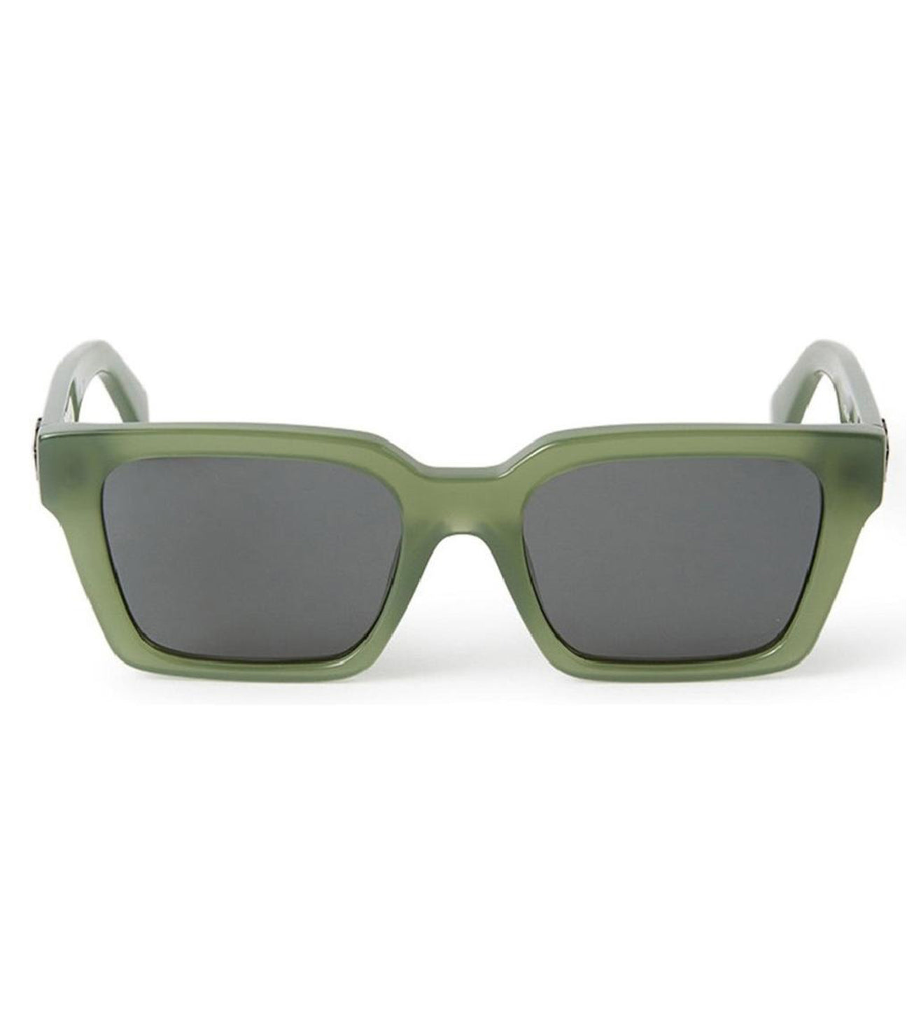OFF White Unisex Grey Square Sunglasses-zoom-1