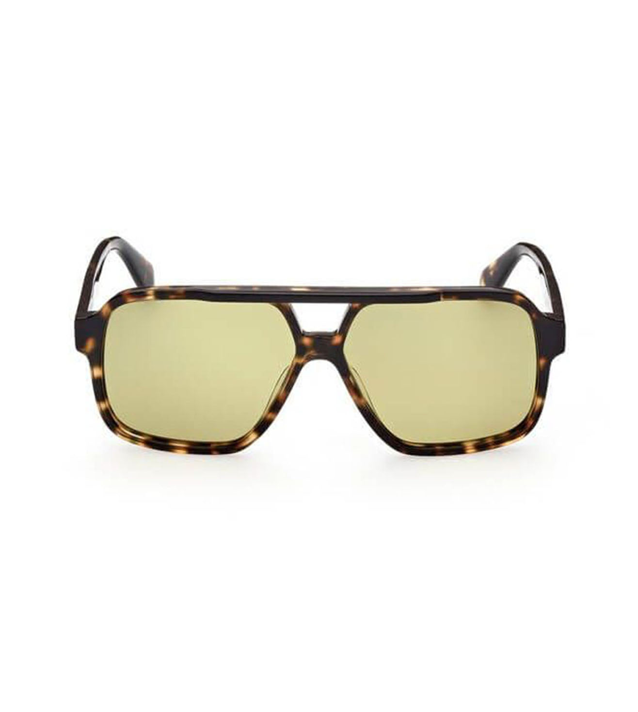 Adidas Originals Men's Green Aviator Sunglasses-zoom-1