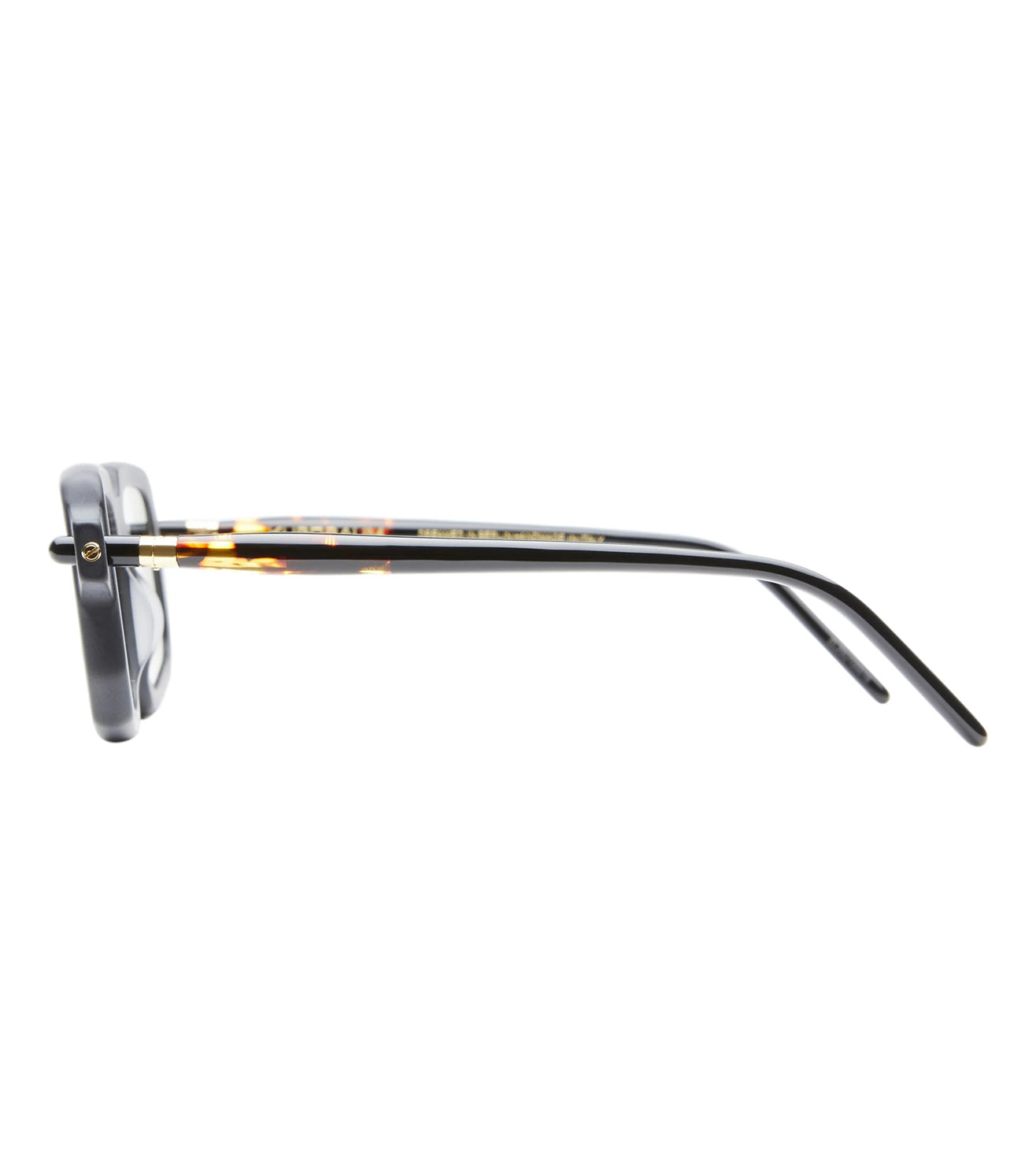 Kuboraum Unisex Light Grey Rectangular Sunglasses