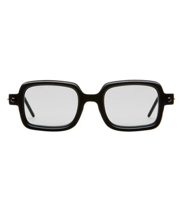 Kuboraum Unisex Light Grey Square Sunglasses