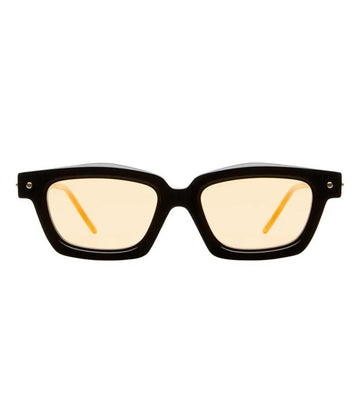 Kuboraum Women Light Orange Square Sunglasses