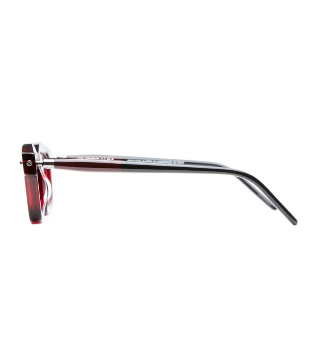 Kuboraum Unisex Bordeaux Rectangular Optical Frames
