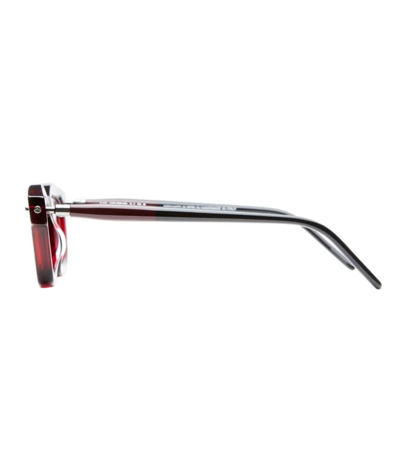Kuboraum Unisex Bordeaux Rectangular Optical Frames