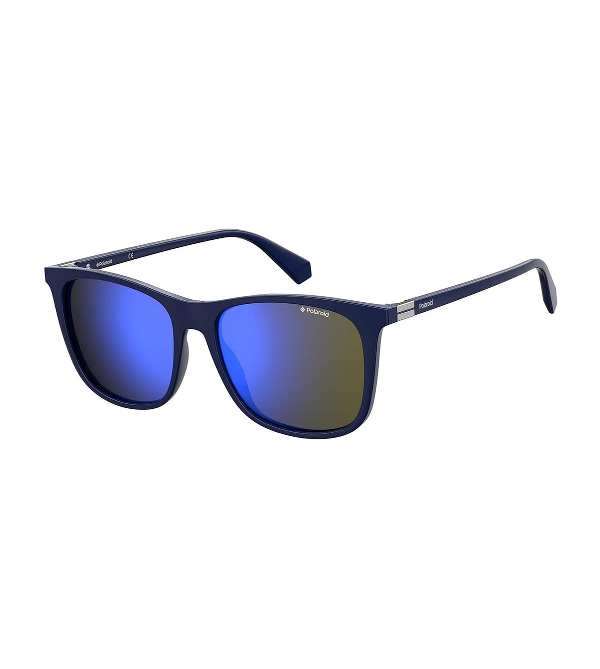 Polaroid Men's Blue Square Sunglasses-zoom-2