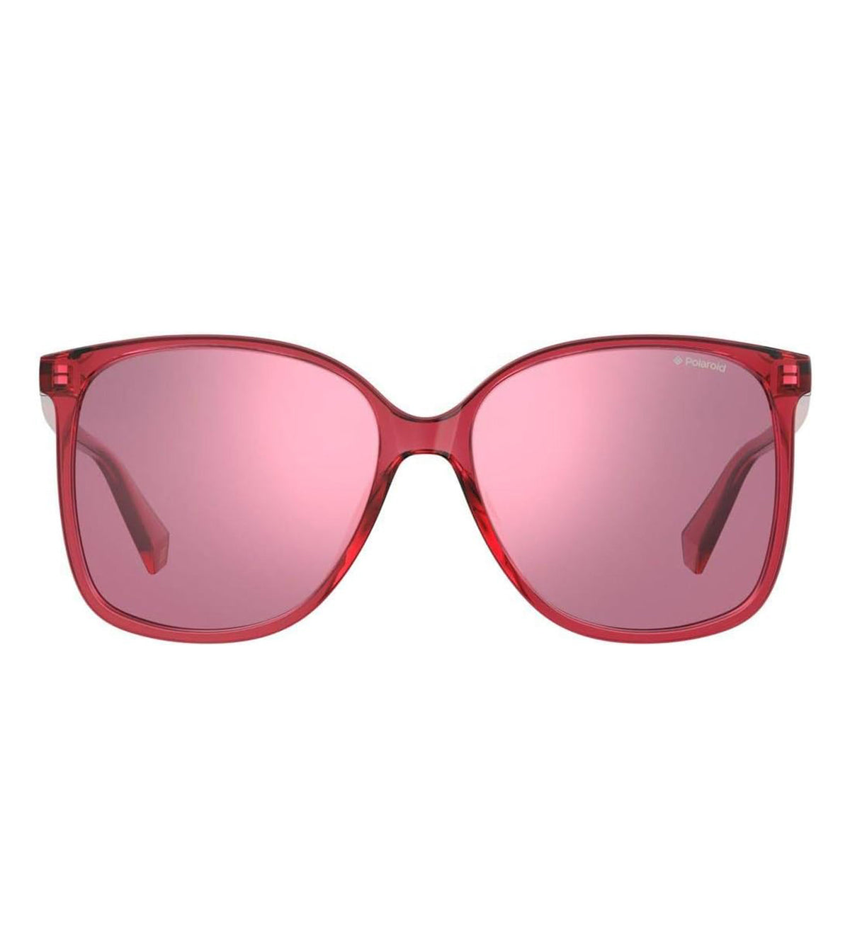 Polaroid Unisex Pink Mirror Butterfly Sunglasses-zoom-1