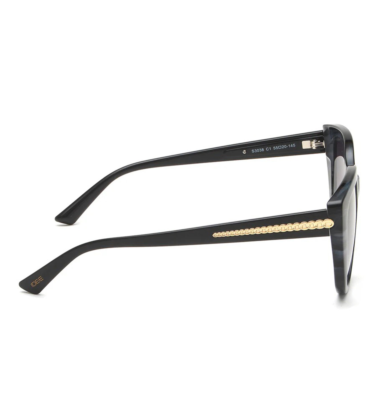 Idee Young Women's Grey Gradient Cat Eye Sunglasses