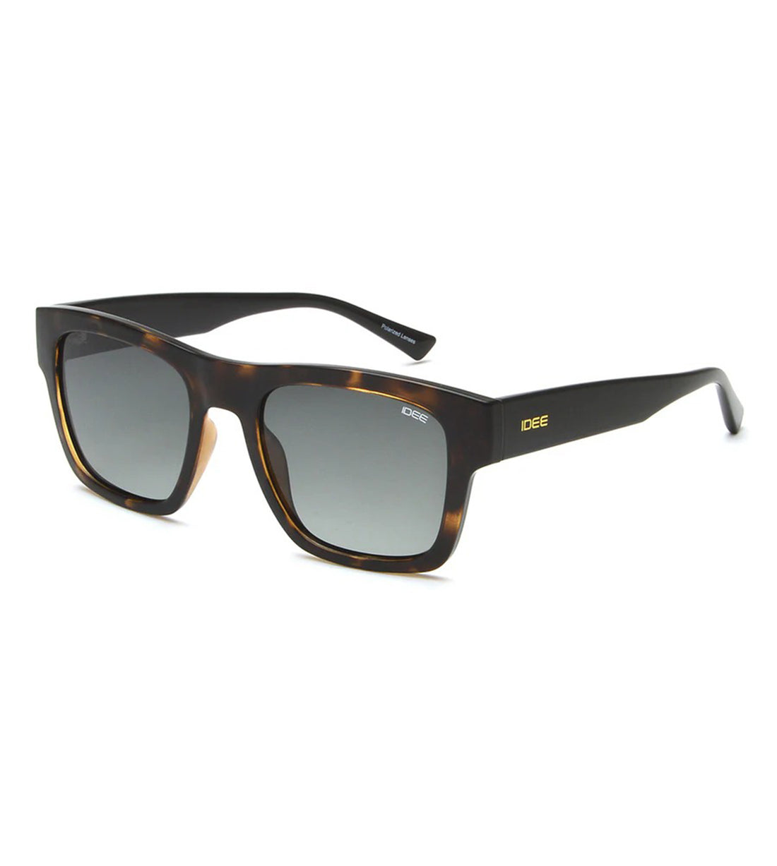 Idee Young Men's Green Gradient Square Sunglasses