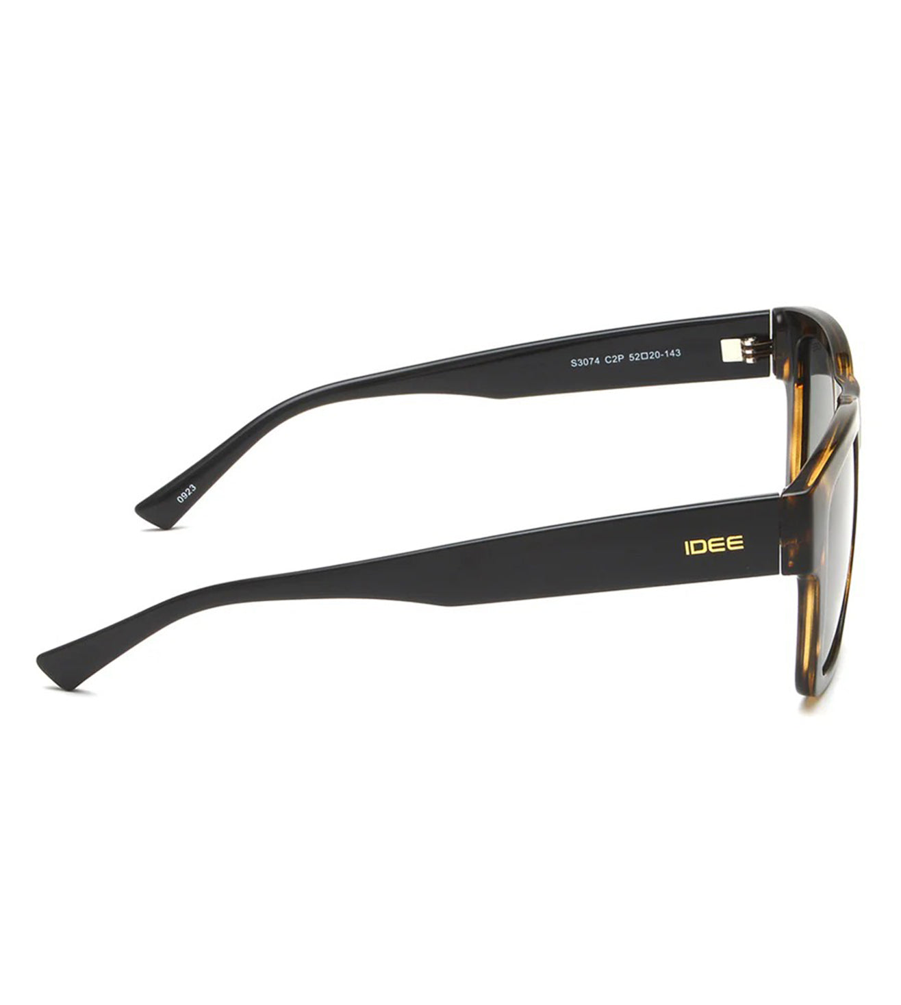 Idee Young Men's Green Gradient Square Sunglasses