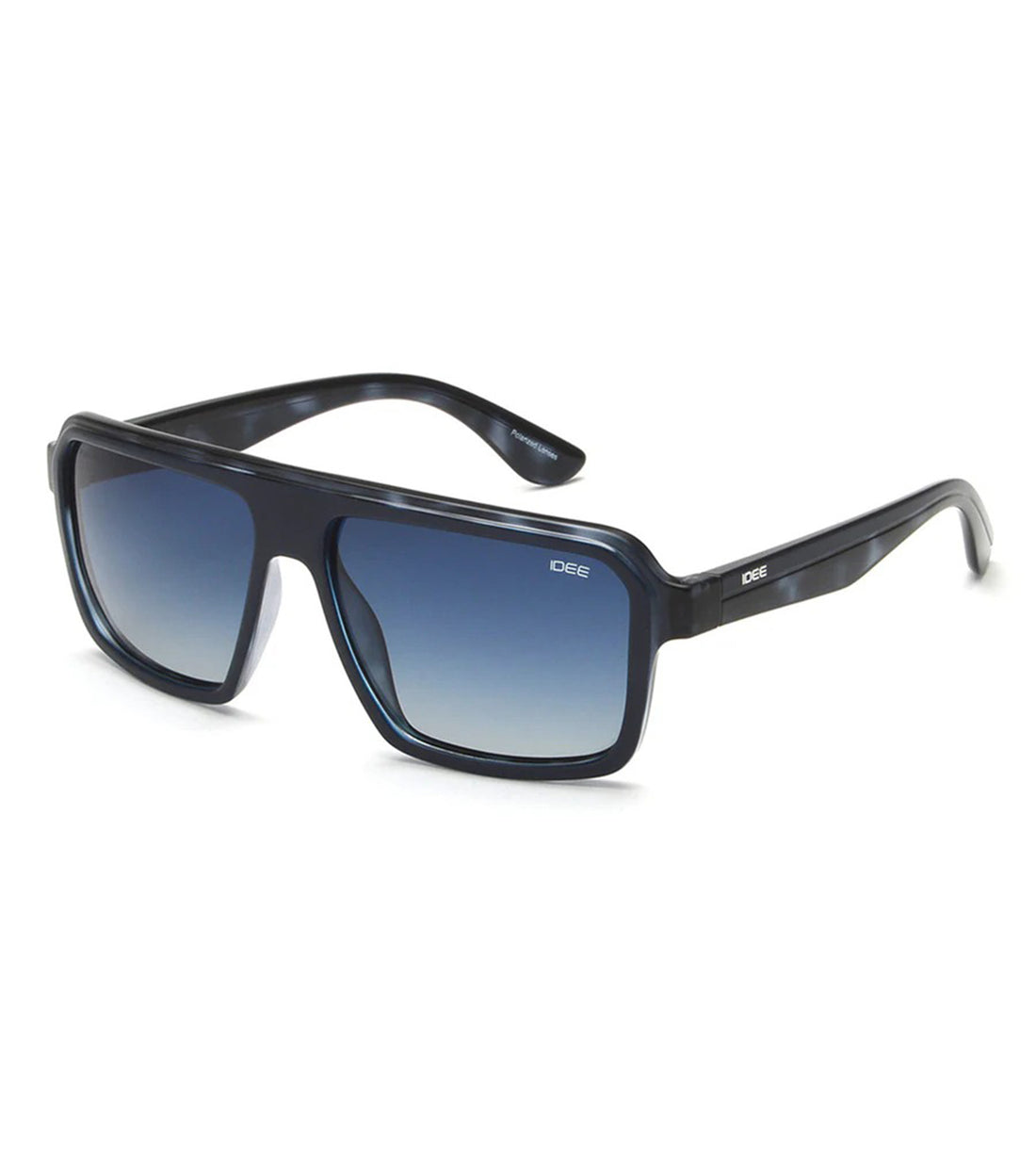 Idee Young Men's Blue Gradient Square Sunglasses