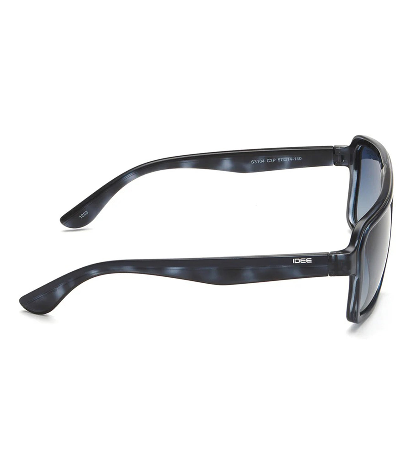 Idee Young Men's Blue Gradient Square Sunglasses
