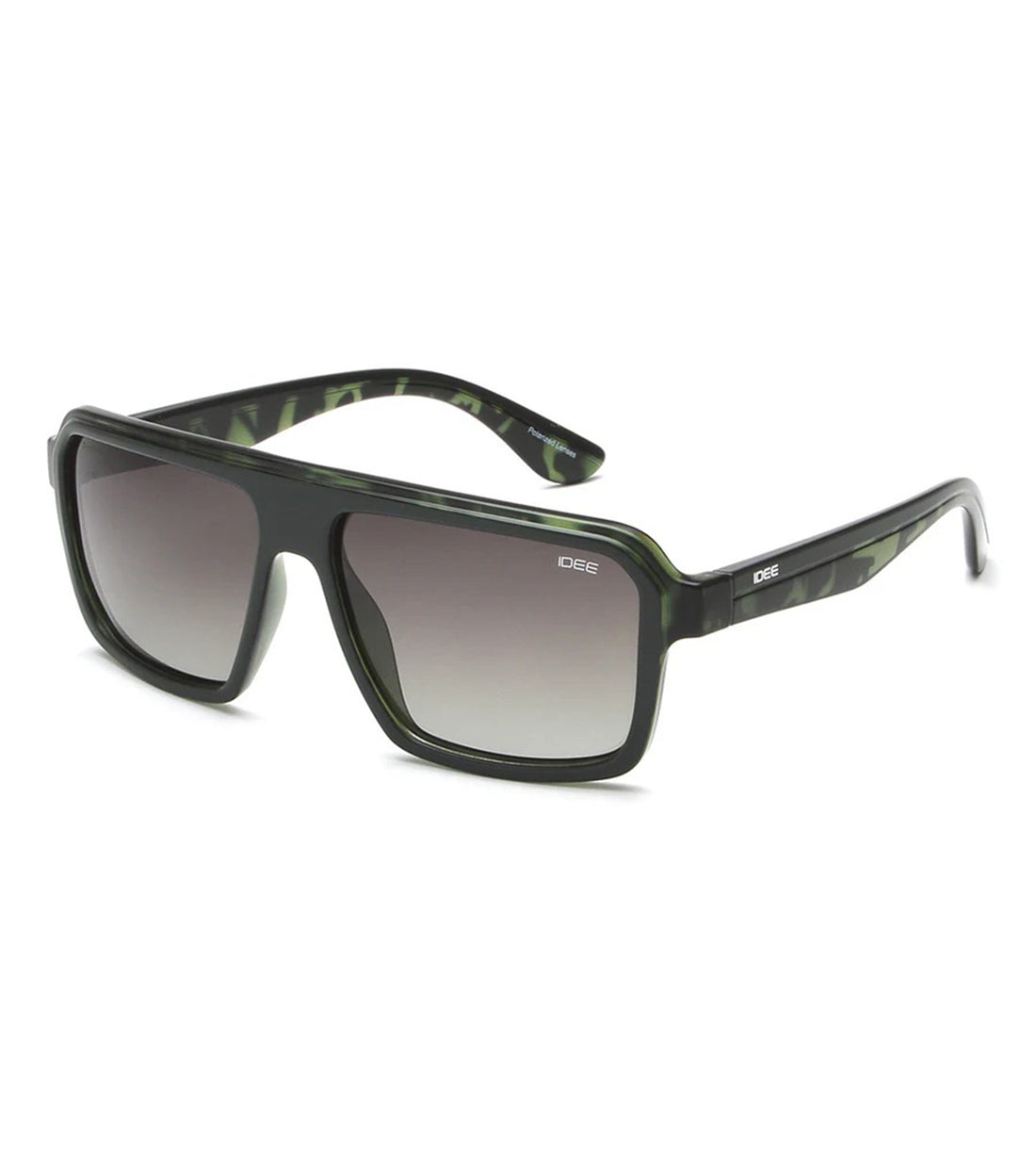 Idee Young Men's Grey Gradient Square Sunglasses