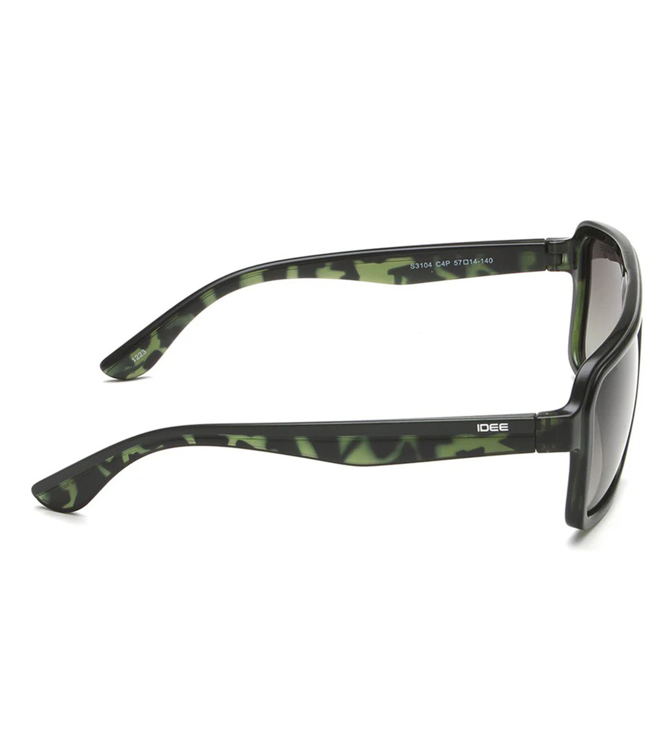Idee Young Men's Grey Gradient Square Sunglasses