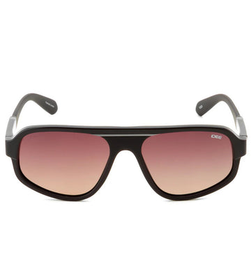 Idee Young Men's Brown Gradient Aviator Sunglasses
