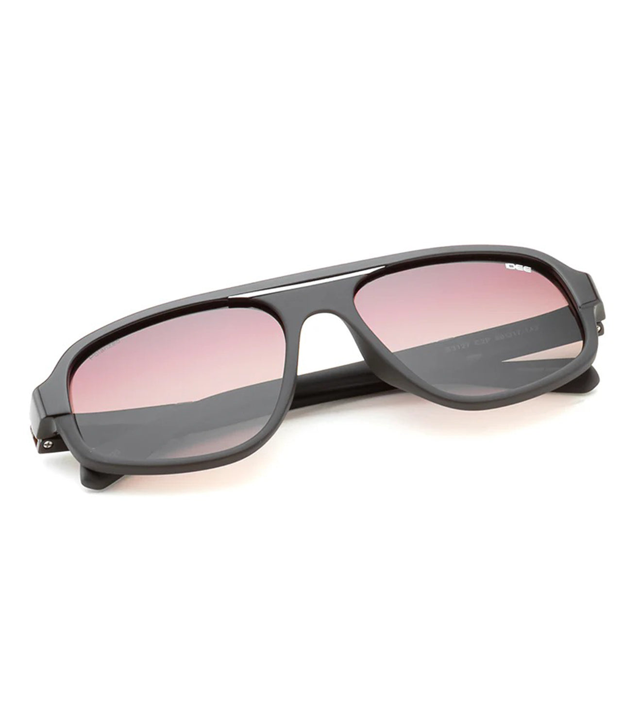 Idee Young Men's Brown Gradient Aviator Sunglasses