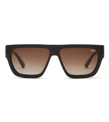 Idee Young Men's Brown Gradient Square Sunglasses