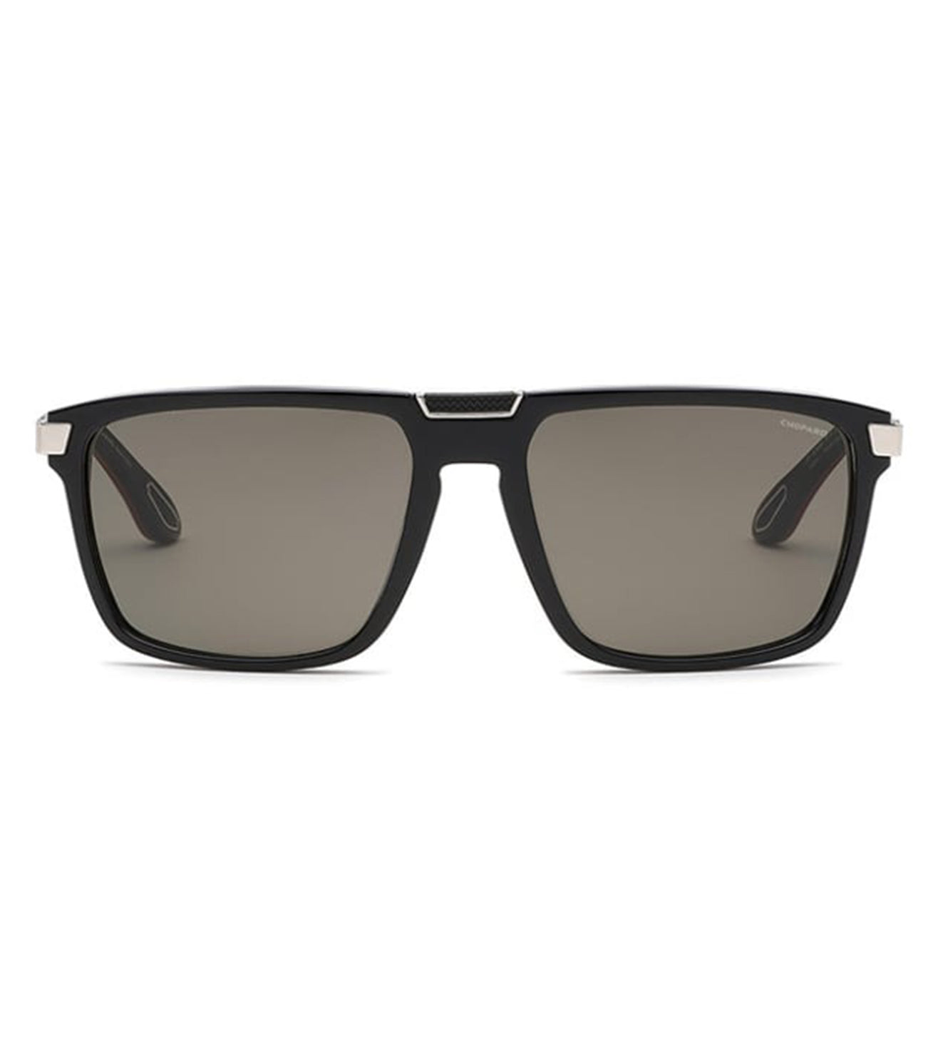 Chopard Unisex Smoke Grey Square Sunglasses-zoom-1