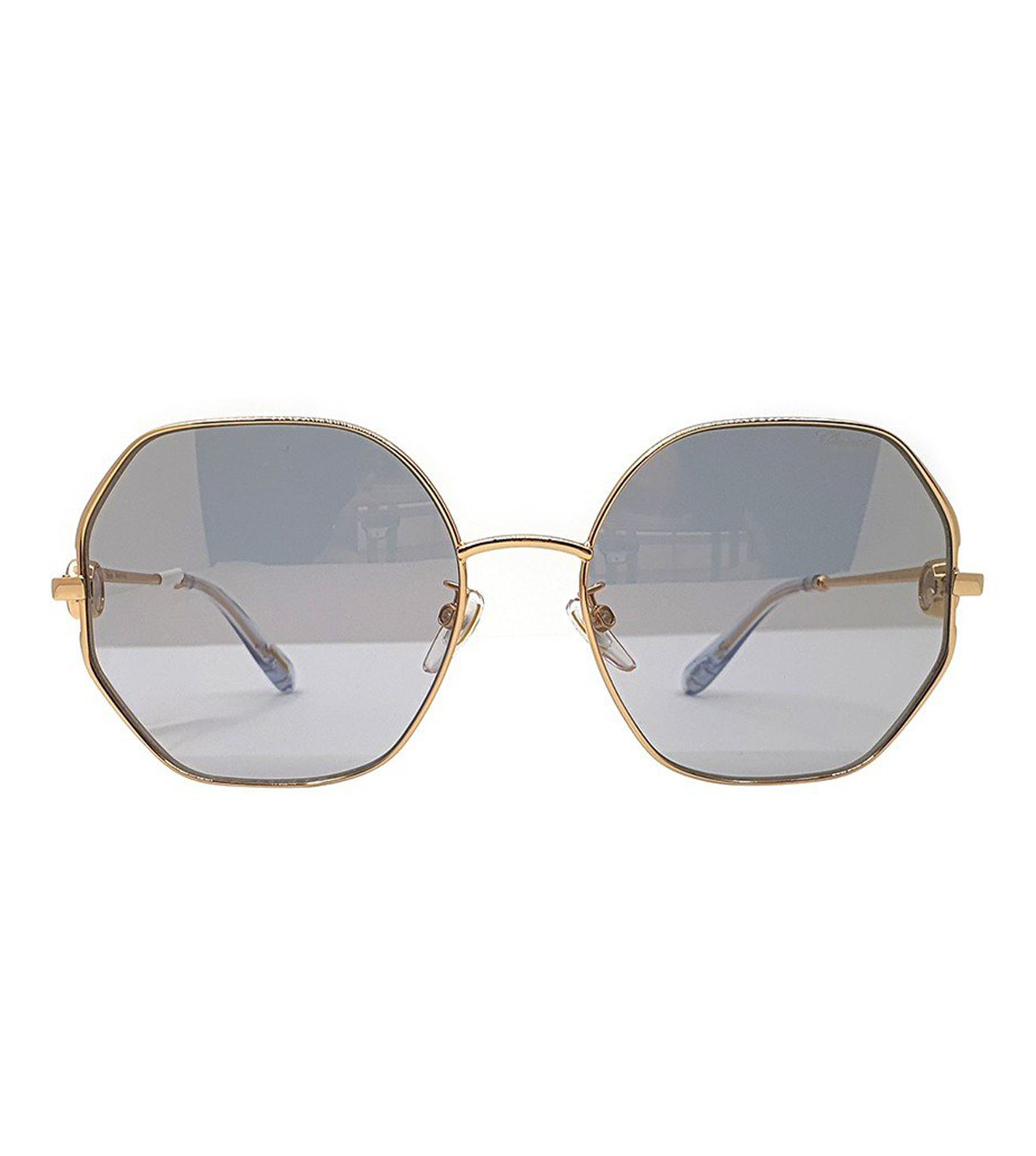 Chopard Women's Grey Geometric Sunglasses-zoom-1