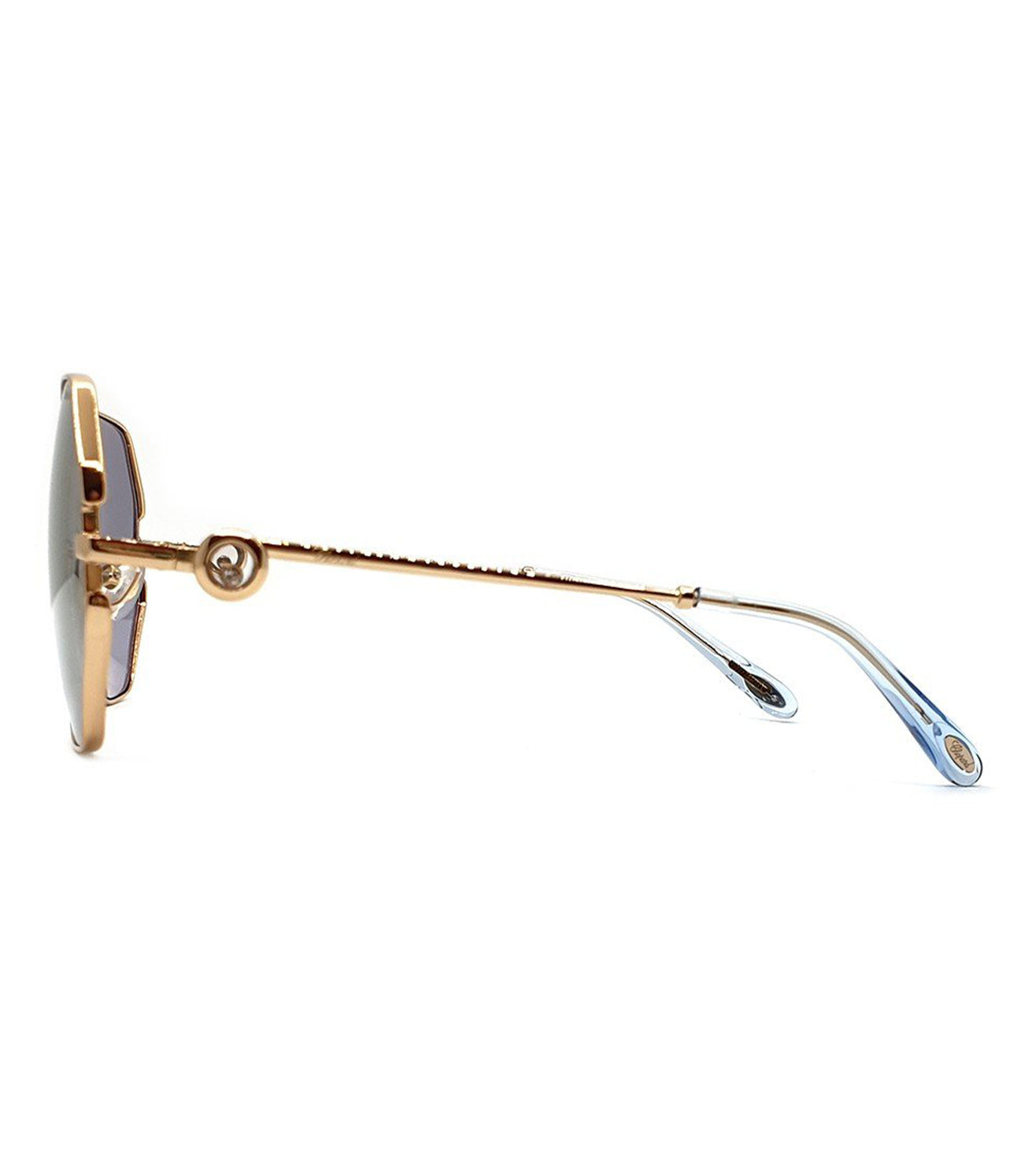 Chopard Women's Grey Geometric Sunglasses-zoom-3