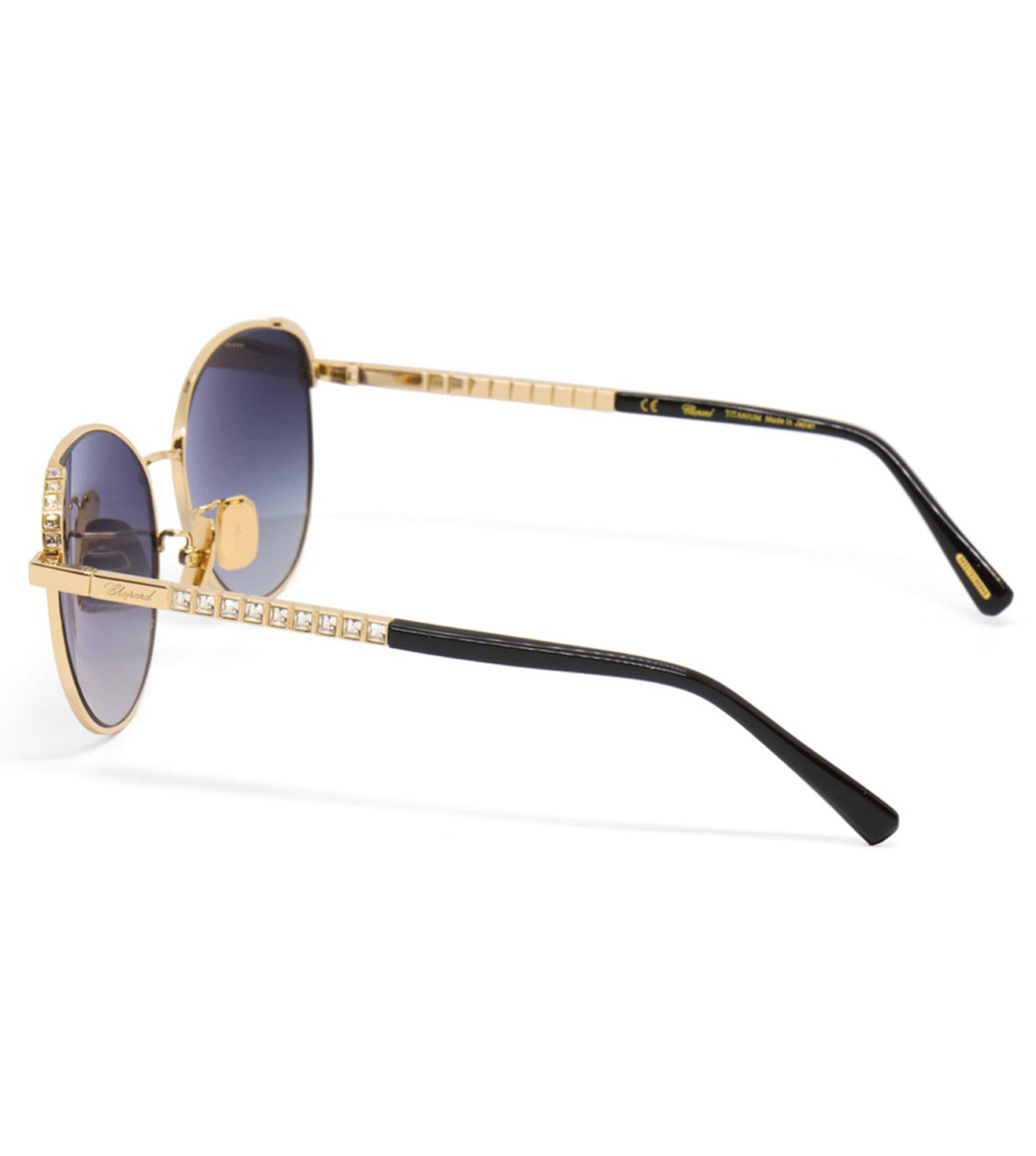 Chopard Women's Purple Round Sunglasses-zoom-3