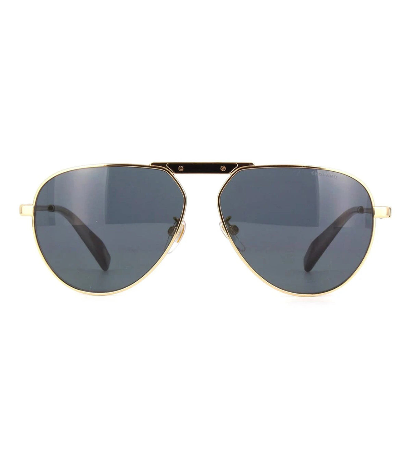 Chopard Men's Grey Aviator Sunglasses-zoom-1