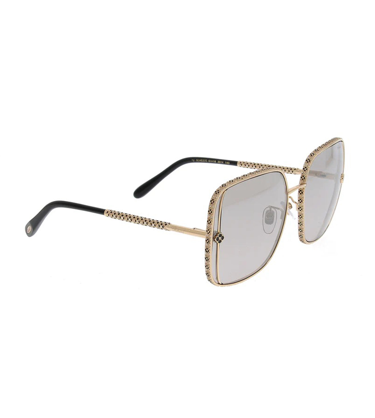 Chopard Women's Gradient Smoke Square Sunglasses-zoom-2