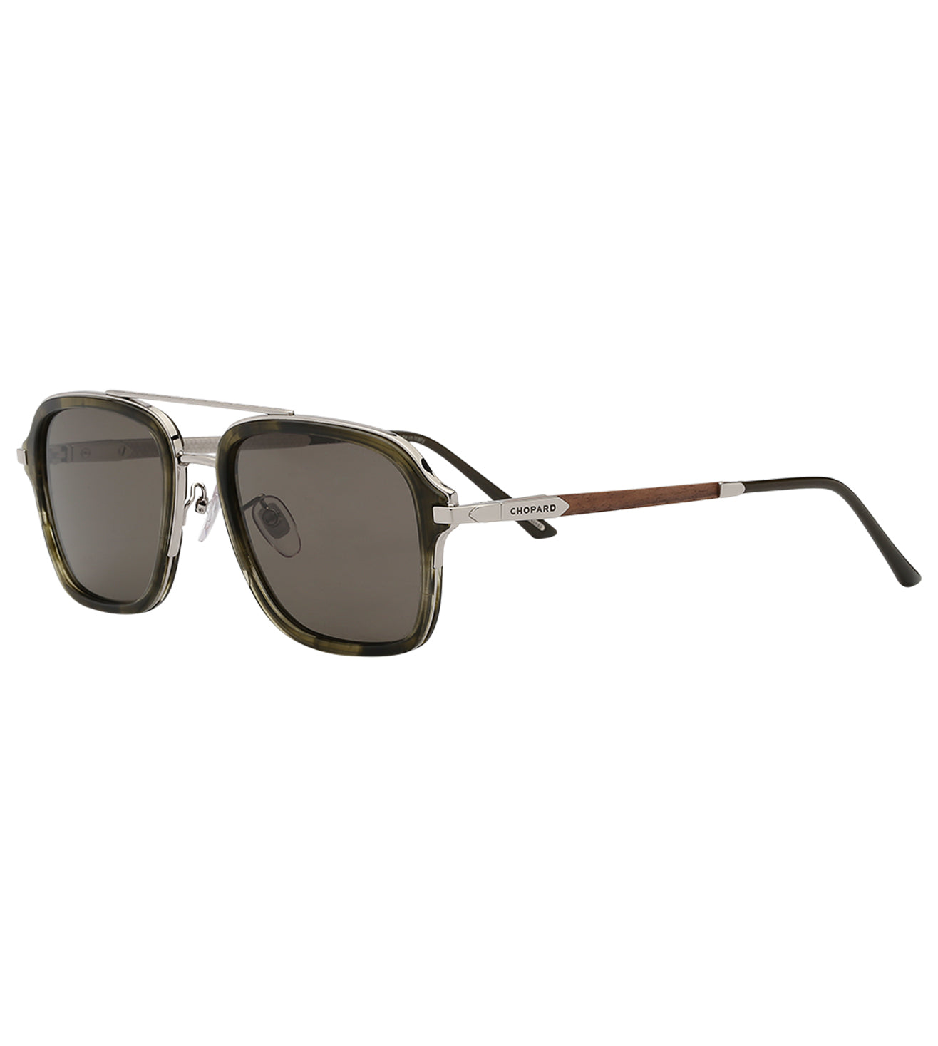Chopard Women's Brown Gradient Square Sunglasses-zoom-2