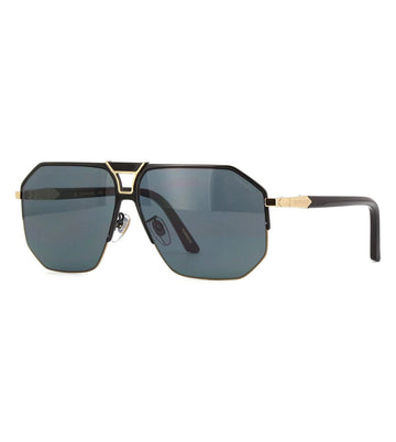 Chopard Men's Grey Aviator Sunglasses