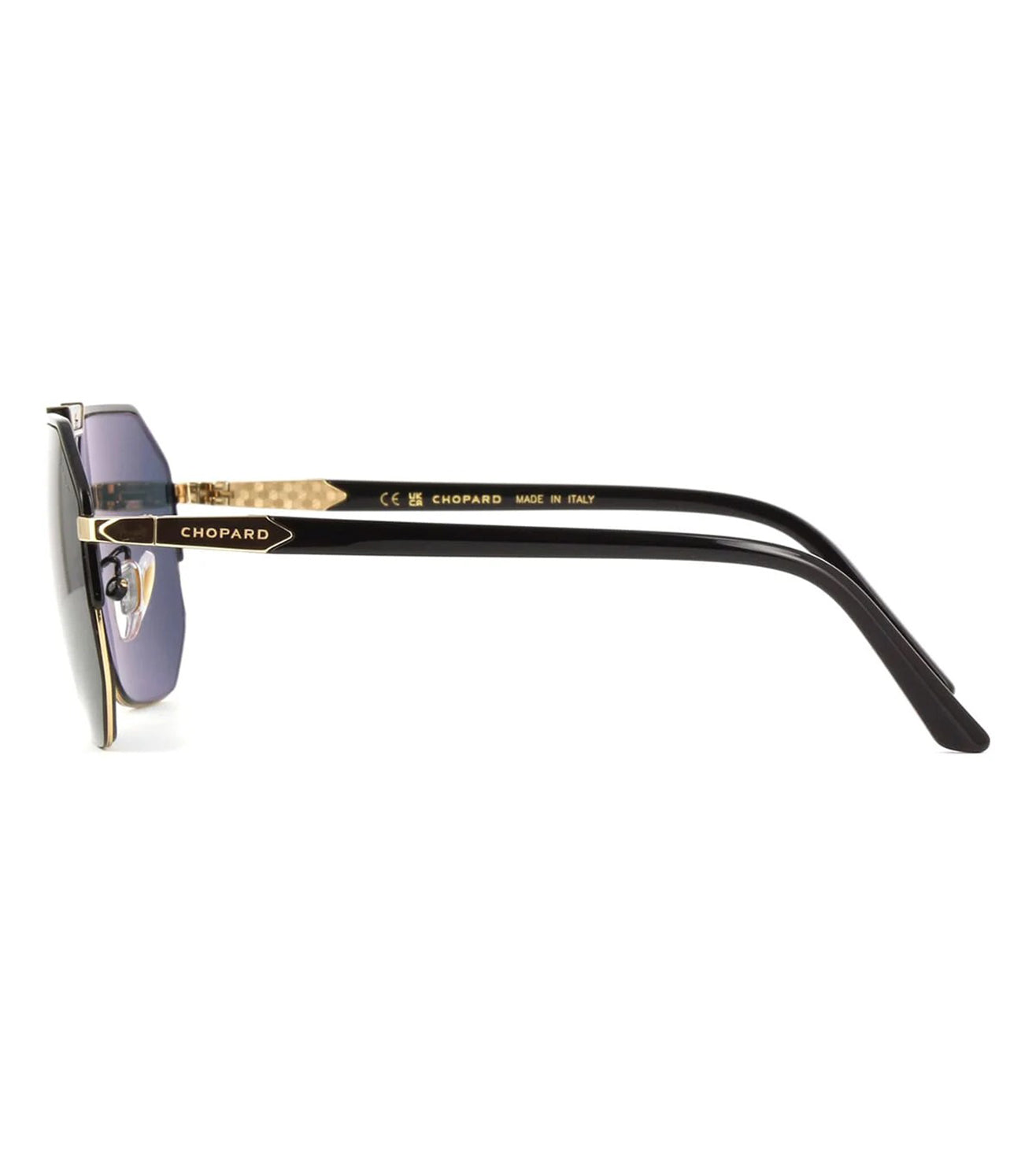 Chopard Men's Grey Aviator Sunglasses