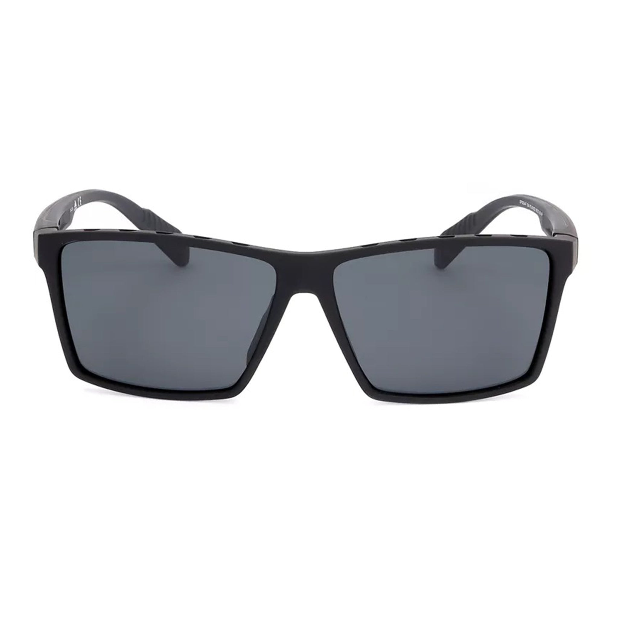 Adidas Originals Men's Dark Grey Rectangular Sunglasses