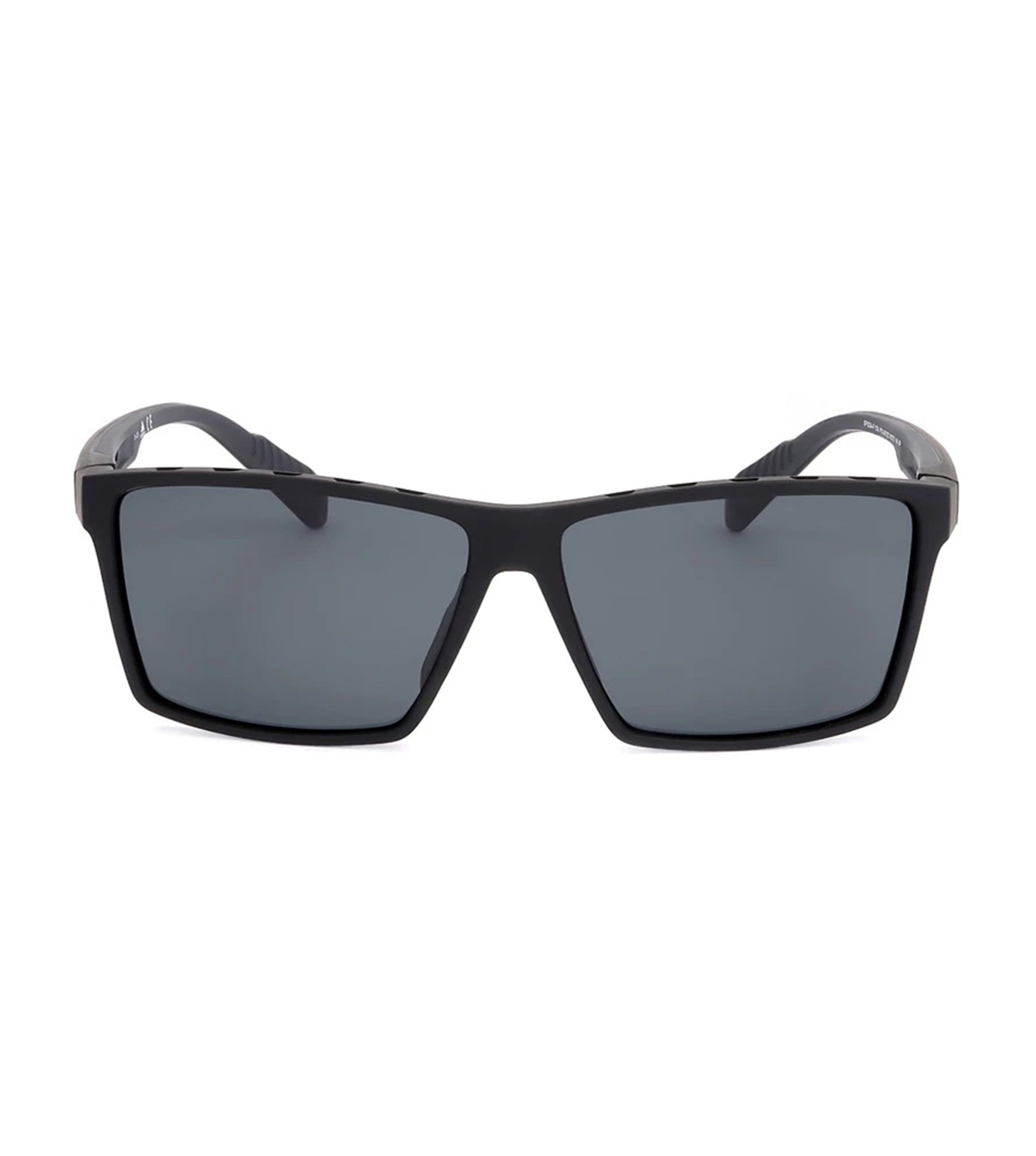 Adidas Originals Men's Dark Grey Rectangular Sunglasses-zoom-1