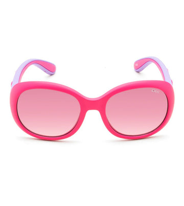 Idee Young Girl's Gradient Burgundi Oval Sunglasses