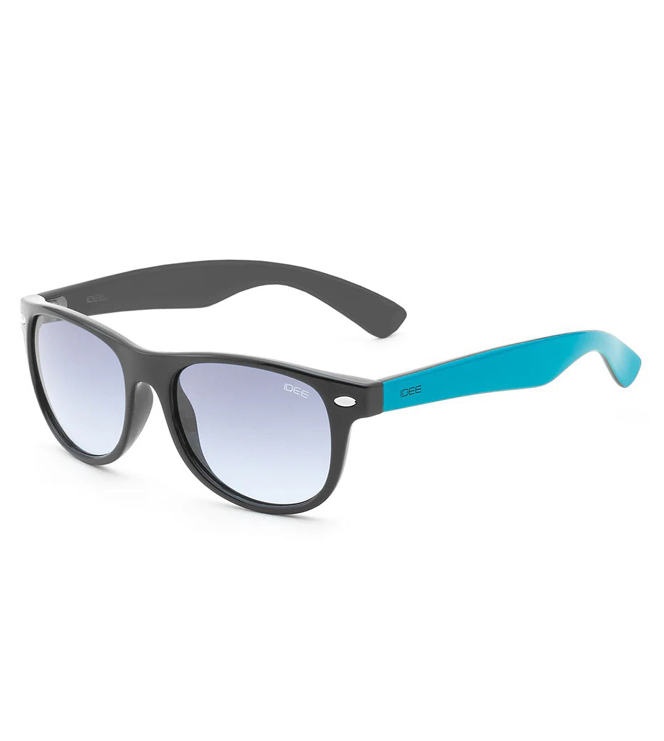 Idee Young Kid's Blue Gradient Oval Sunglasses