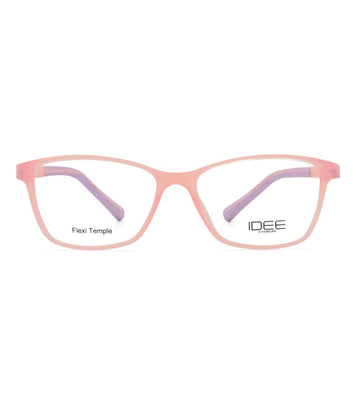 Idee Young Girl's Light Pink Square Optical Frames