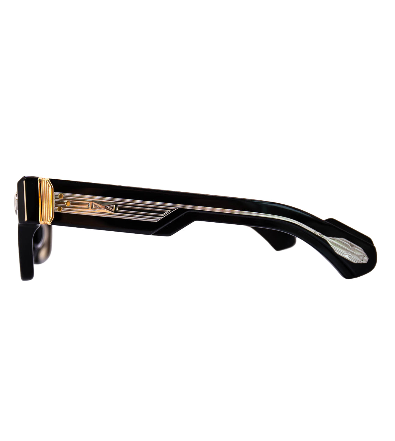 T Henri Unisex Black Wayfarer Optical Frame