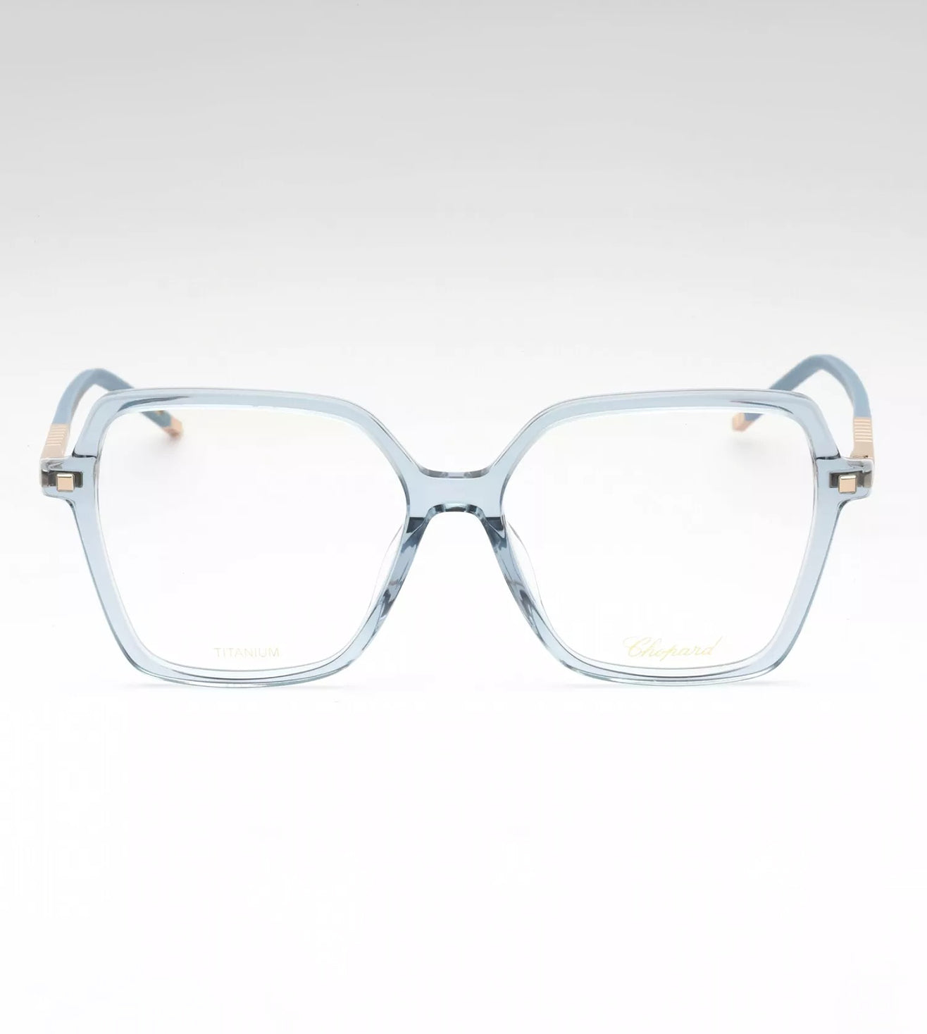 Chopard Women's Blue Square Optical Frame-zoom-1
