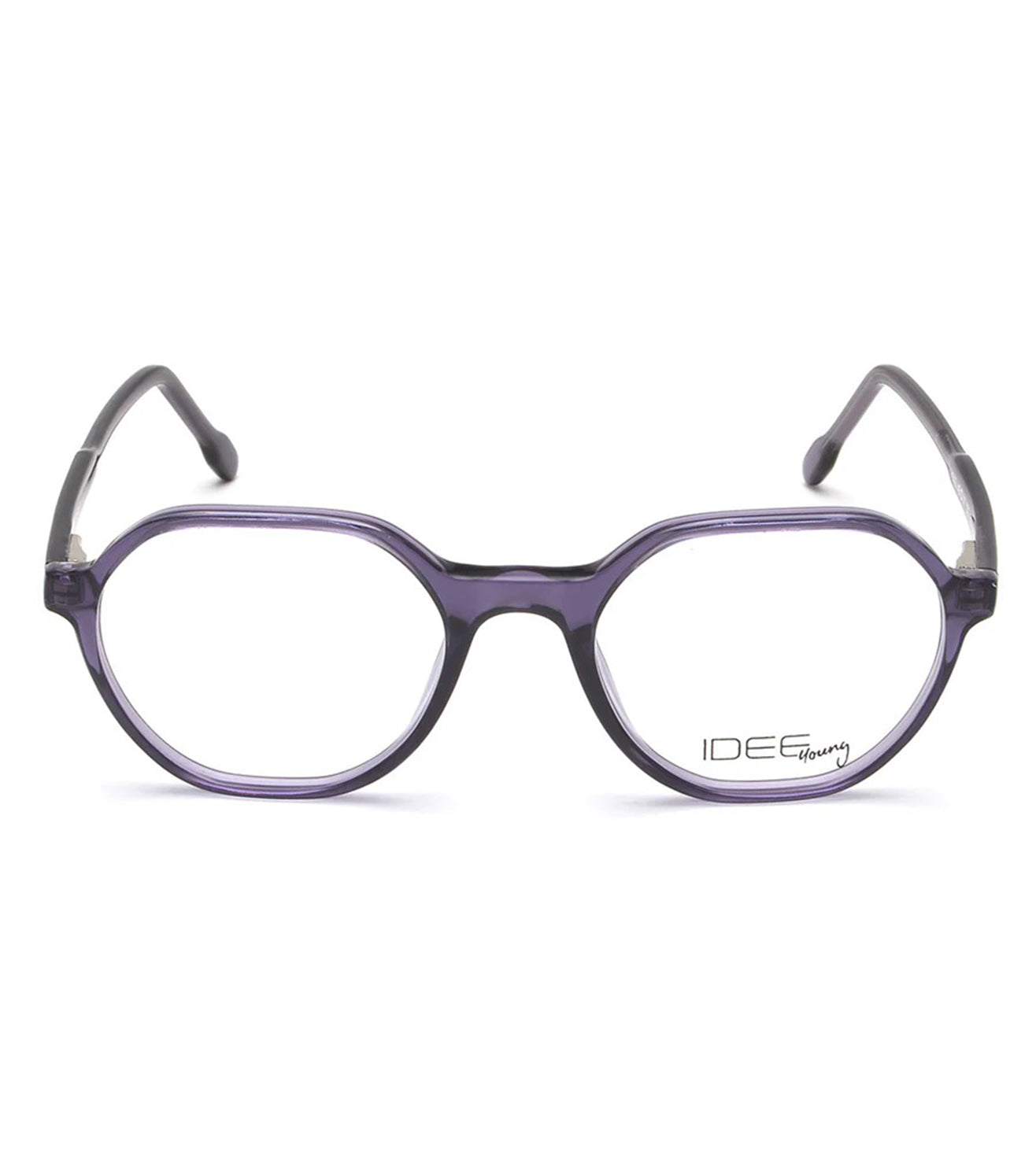 Idee Young Kid's Transparent Purple Oval Optical Frames