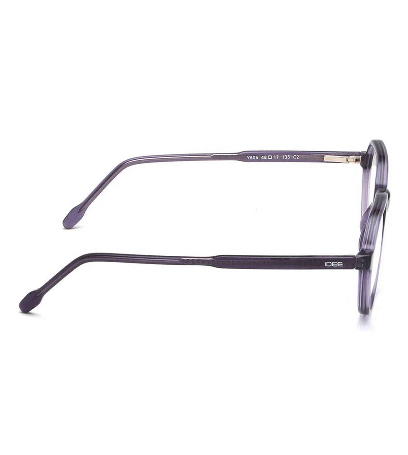 Idee Young Kid's Transparent Purple Oval Optical Frames