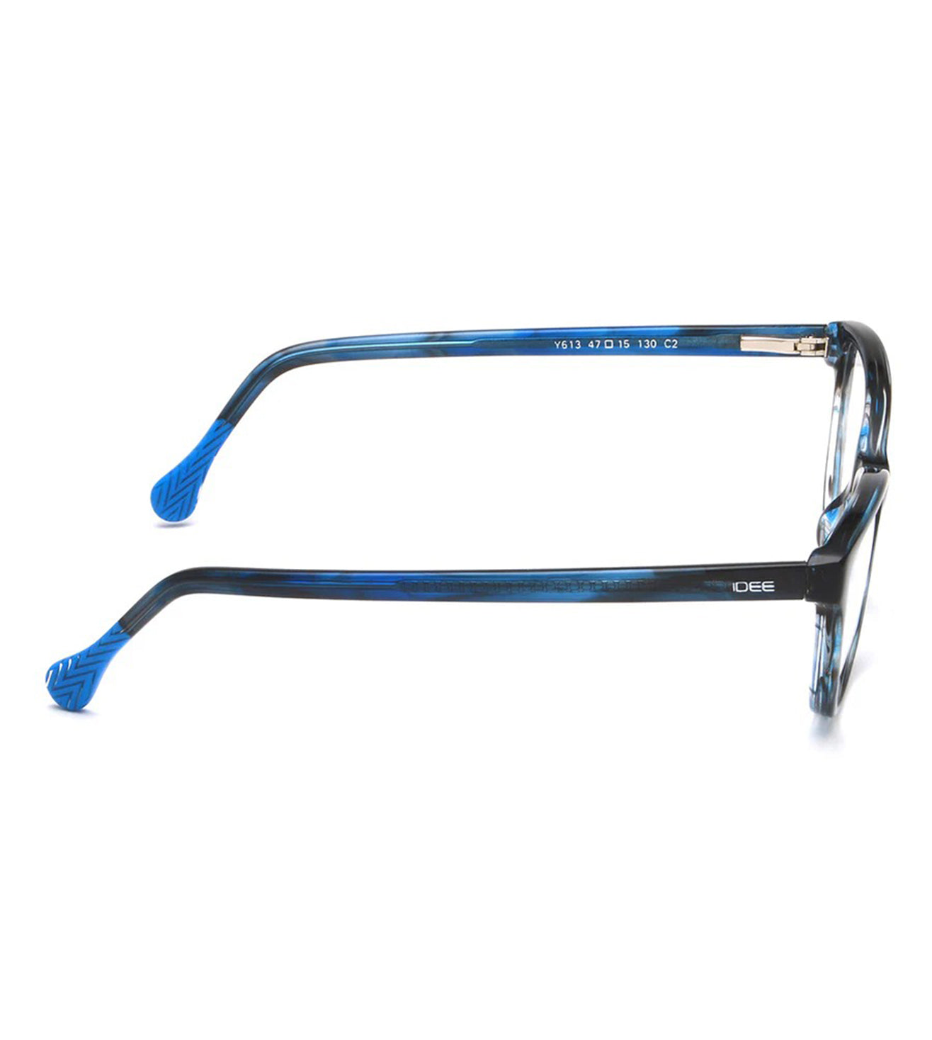 Idee Young Girl's Crystal Blue Oval Optical Frames