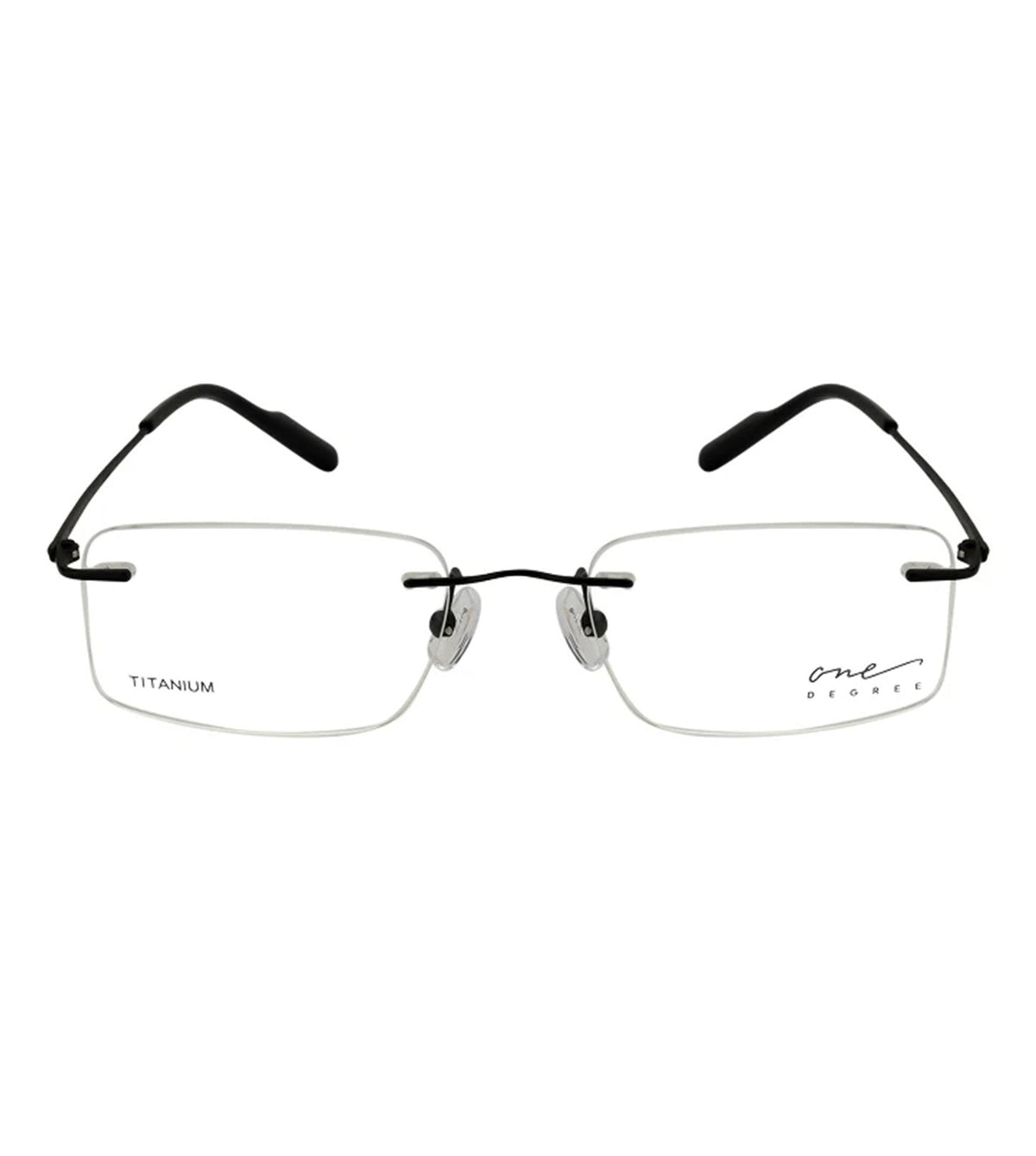 One Degree Unisex Blue Rectangle Optical Frames - OD6002 H1I3 53