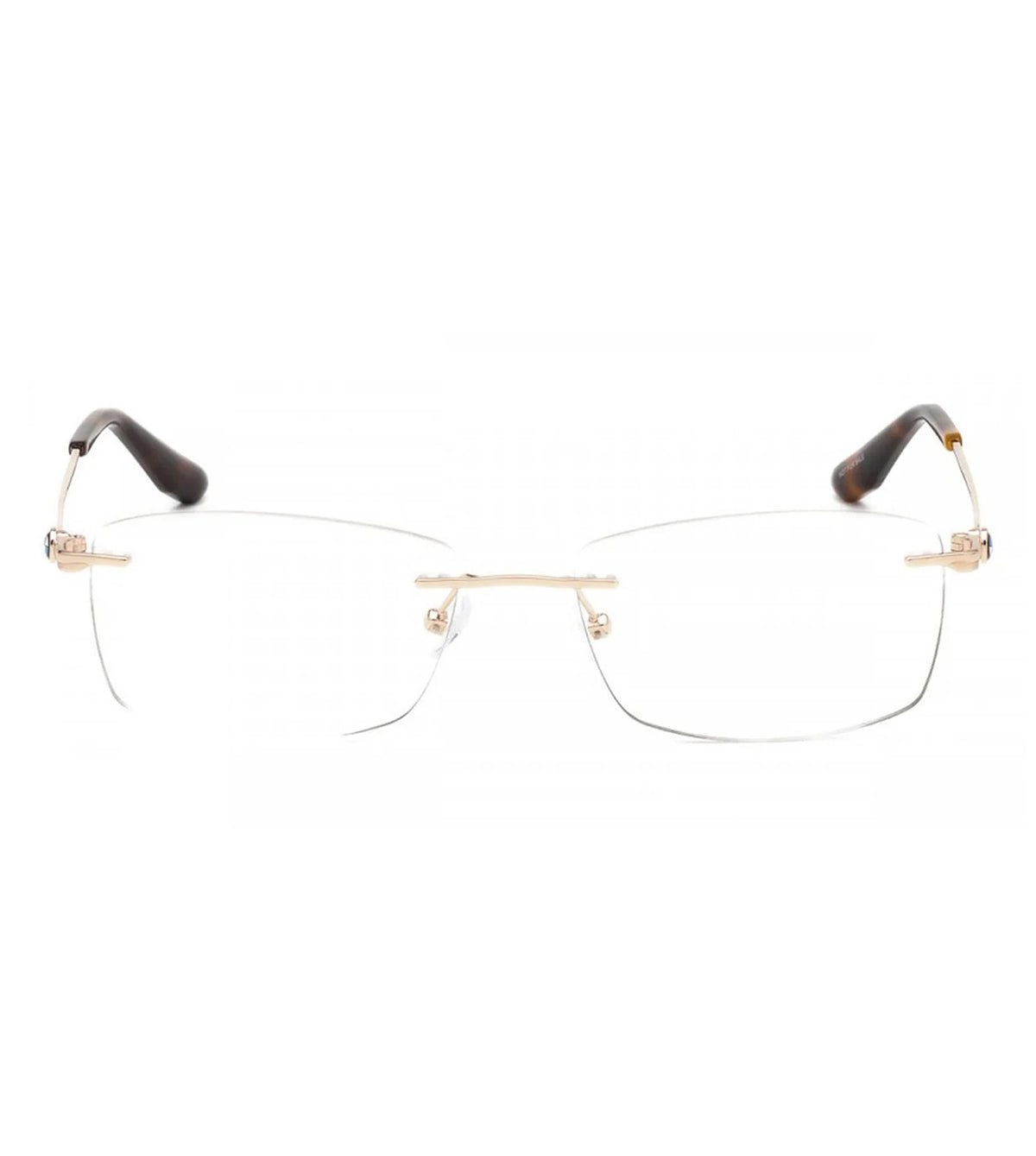 BMW Unisex Rose Gold Rectangular Optical Frames - BW5011 028