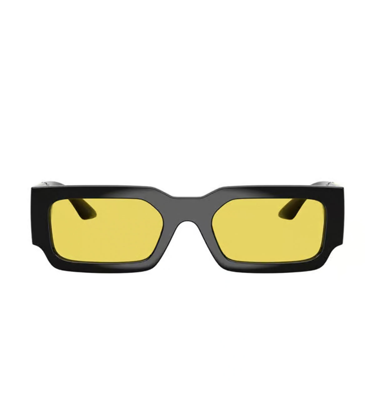 Versace Men's Yellow Rectangle Sunglasses - 0VE4506UGB1/8554