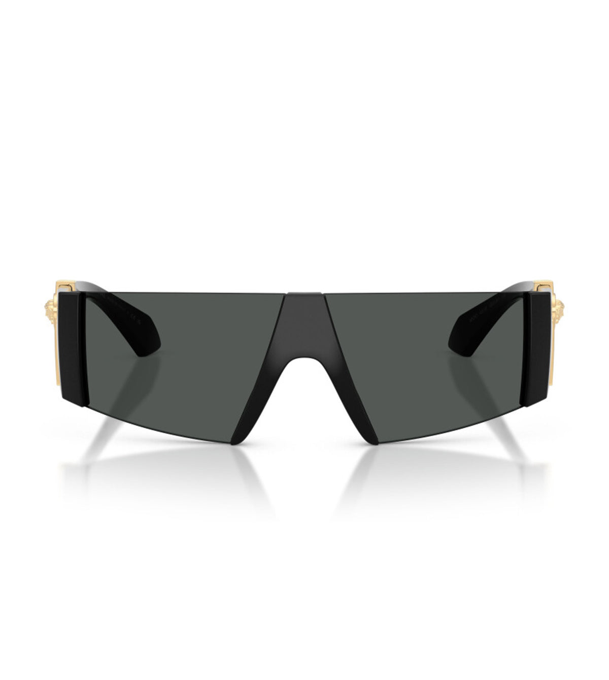 Versace Women's Dark Grey Rectangle Sunglasses - 0VE4516GB1/8736
