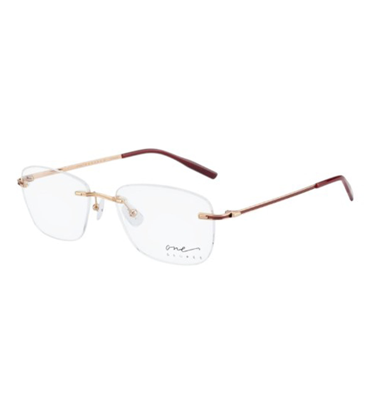 One Degree Women's Gold Rounded Edges Optical Frames - OD2001 K1J1 54