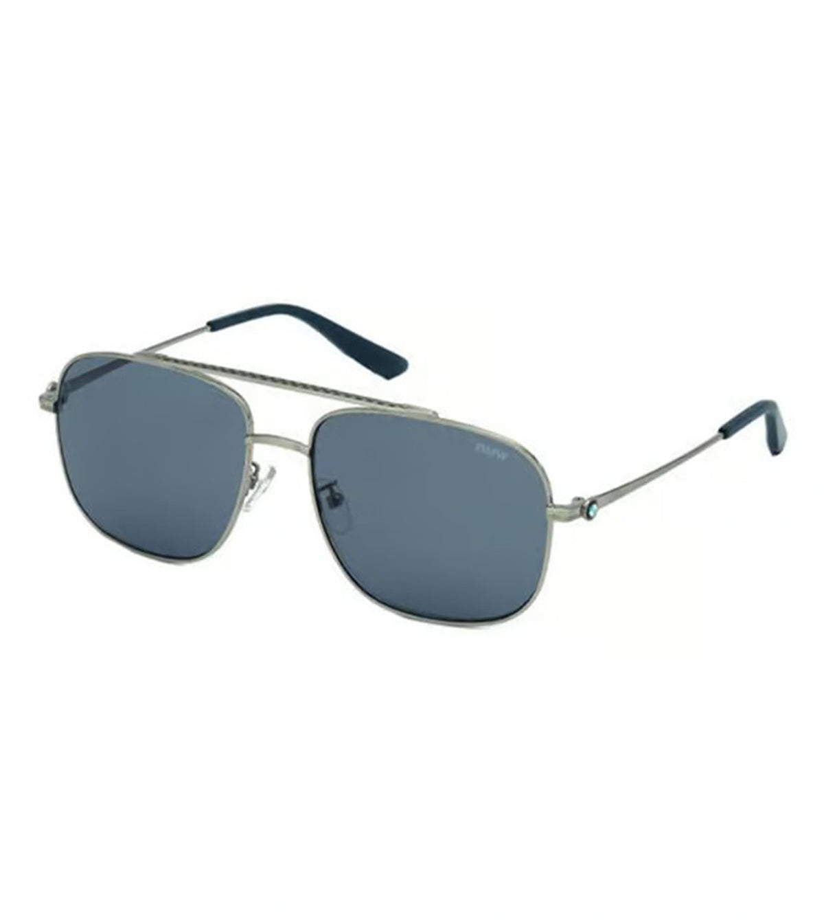BMW Unisex Grey Aviator Sunglasses - BW0005 14X
